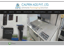 Tablet Screenshot of calprin.com